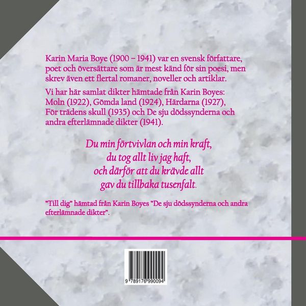 Produktbild: Karin Boye - Dikter