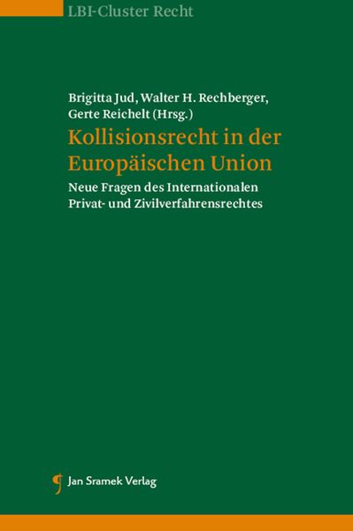 Produktbild: Kollisionsrecht in der Europ&auml;ischen Union