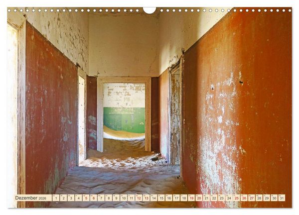 Produktbild: Kolmannskuppe Lost Place in Namibia (Wandkalender 2026 DIN A3 quer), CALVENDO Monatskalender