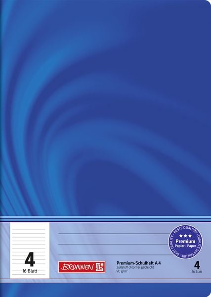 Produktbild: Brunnen SchulheftA4 Vivendi Lin 4 16Bl