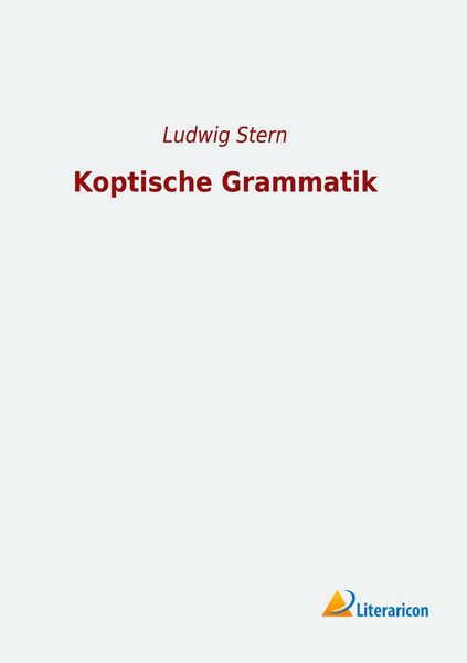 Produktbild: Koptische Grammatik