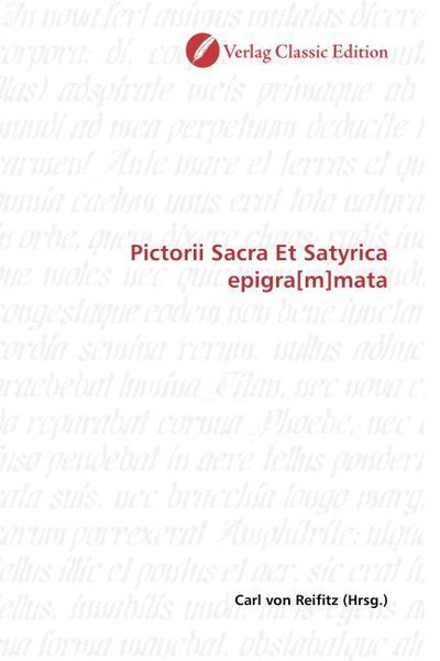 Produktbild: Pictorii Sacra Et Satyrica epigra[m]mata