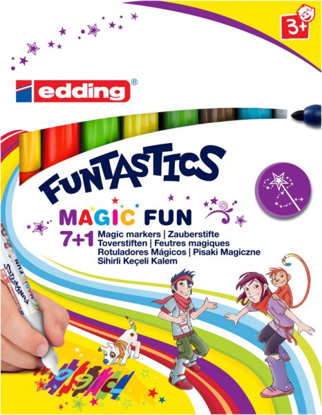 Produktbild: Edding 13 Funtastics Fasermaler sortiert 8St Set