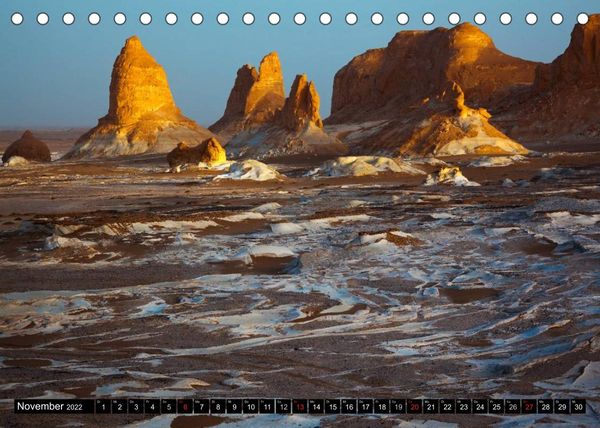 Produktbild: Sand, Felsen und Packeis. Wei&szlig;e W&uuml;ste (Tischkalender 2022 DIN A5 quer)