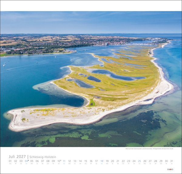 Produktbild: Schleswig-Holstein Edition Kalender 2027 - Land zwischen den Meeren