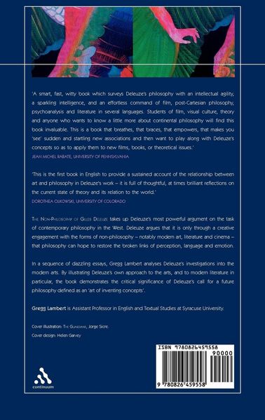 Produktbild: Non-Philosophy of Gilles Deleuze