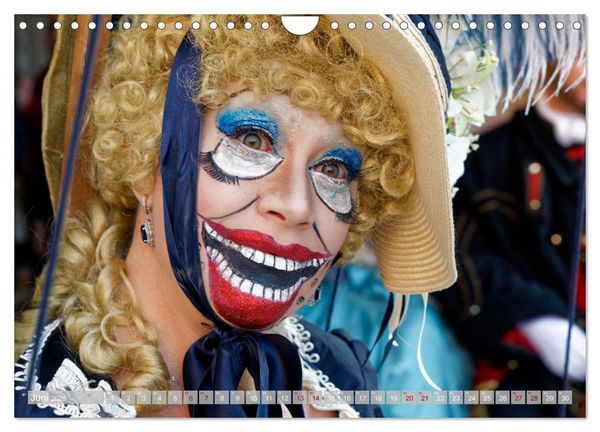 Produktbild: neunziggrad I photoart: venezia carnevale (Wandkalender 2026 DIN A4 quer), CALVENDO Monatskalender