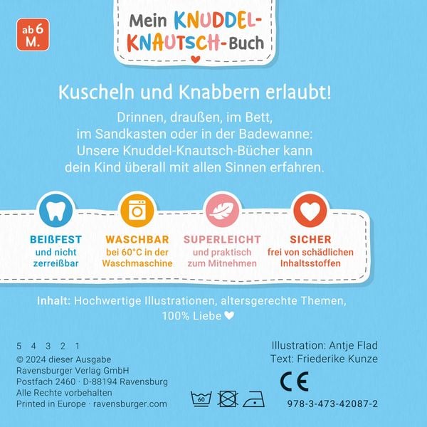 Produktbild: Mein Knuddel-Knautsch-Buch - Besuch im Zoo
