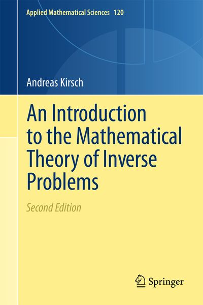 Produktbild: An Introduction to the Mathematical Theory of Inverse Problems