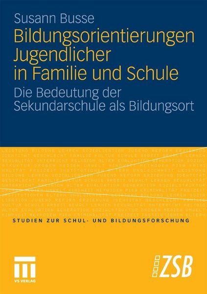 Produktbild: Bildungsorientierungen Jugendlicher in Familie und Schule