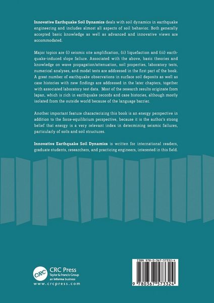 Produktbild: Innovative Earthquake Soil Dynamics