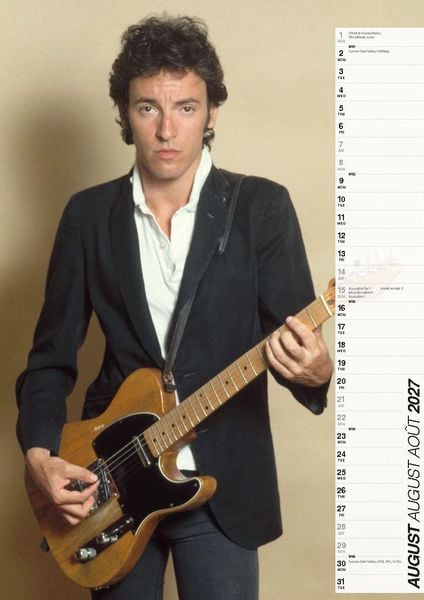 Produktbild: Bruce Springsteen Kalender 2027