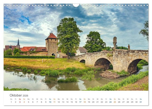 Produktbild: Oberfranken - Bayerns Norden (Wandkalender 2026 DIN A3 quer), CALVENDO Monatskalender