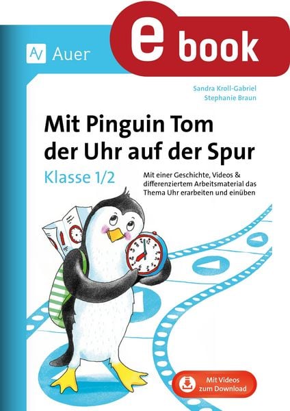Produktbild: Mit Pinguin Tom der Uhr auf der Spur - Klasse 1/2