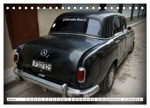 Produktbild: Auto-Legenden - Mercedes 180 (Tischkalender 2025 DIN A5 quer), CALVENDO Monatskalender