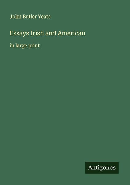 Produktbild: Essays Irish and American