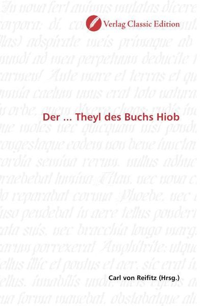 Produktbild: Der ... Theyl des Buchs Hiob