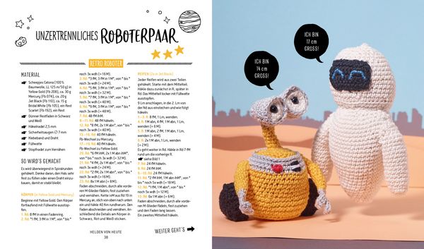 Produktbild: Helden der Kindheit &ndash; Das H&auml;kelbuch &ndash; Band 6