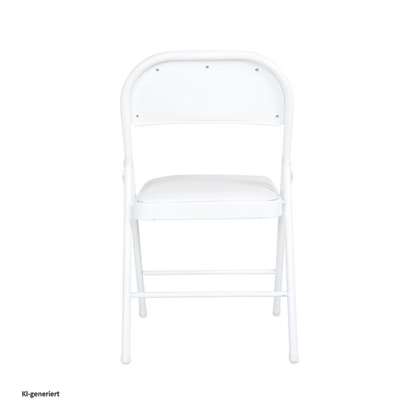 Produktbild: HTI-Living Klappstuhl Kunstleder Gestell Wei&szlig; 6er-Set Klappstuhl Kunstleder Gestell Wei&szlig; 6er-Set
