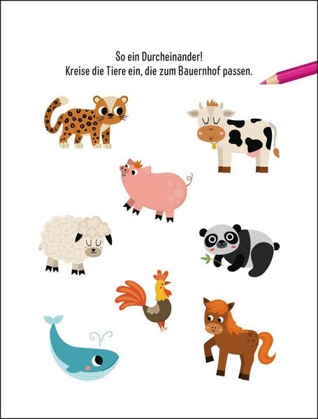 Produktbild: Mein lustiger R&auml;tselspa&szlig; &ndash; Abenteuer auf dem Bauernhof