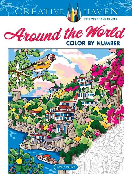 Produktbild: Creative Haven Around the World Color by Number