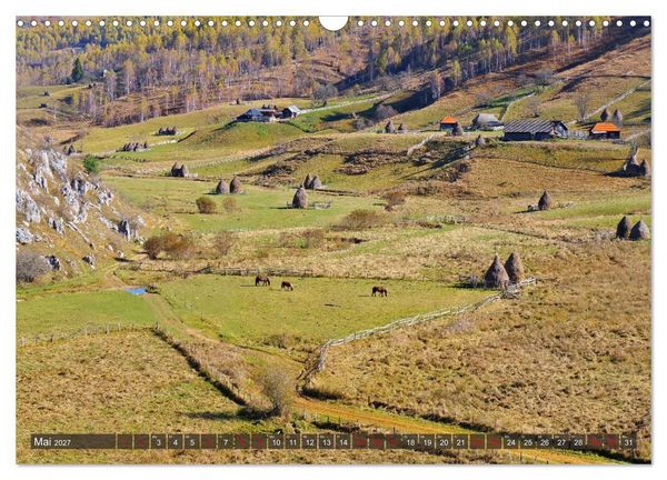 Produktbild: Fundatura Ponorului - Auf dem Via Transilvanica durch die Karpaten (Wandkalender 2027 DIN A3 quer), CALVENDO Monatskalender