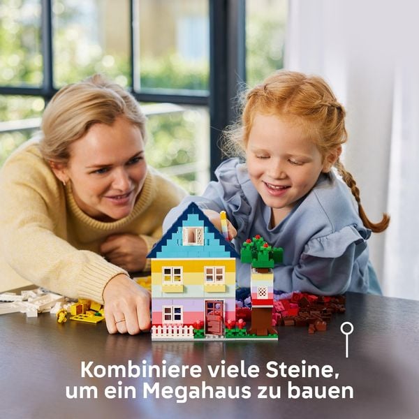 Produktbild: LEGO Classic 11035 Kreative Häuser, Bausteine-Set mit Zubehör ab 4