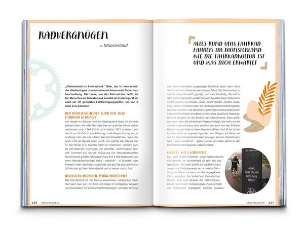 Produktbild: KOMPASS Radvergn&uuml;gen M&uuml;nsterland