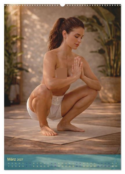 Produktbild: Sinnliches Yoga (hochwertiger Premium Wandkalender 2027 DIN A2 hoch), Kunstdruck in Hochglanz
