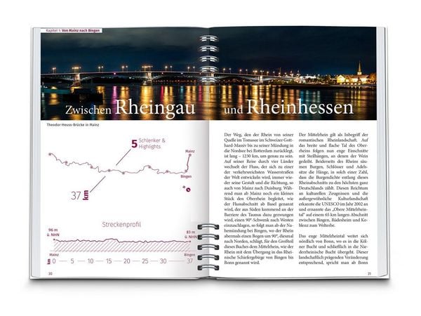 Produktbild: KOMPASS Radreisef&uuml;hrer Rheinradweg