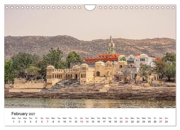Produktbild: Wonderful India (Wall Calendar 2027 DIN A4 landscape), CALVENDO 12 Month Wall Calendar