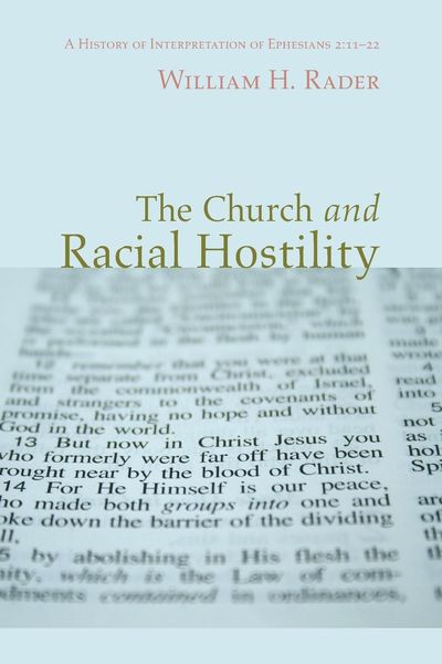 Produktbild: The Church and Racial Hostility