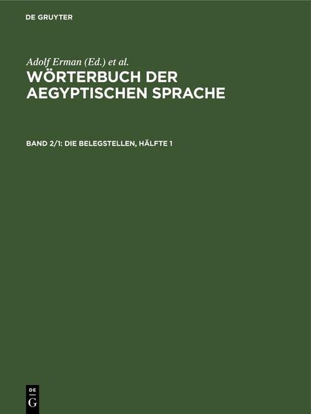 Produktbild: Die Belegstellen, H&auml;lfte 1