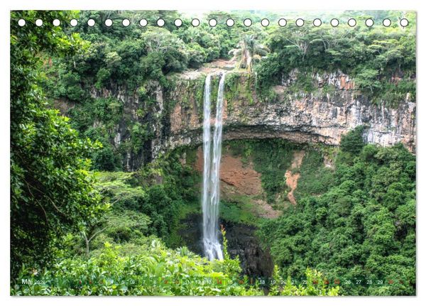 Produktbild: Mauritius - Die Perle im Indischen Ozean (Tischkalender 2026 DIN A5 quer), CALVENDO Monatskalender