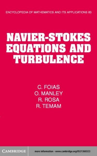 Produktbild: Navier-Stokes Equations and Turbulence