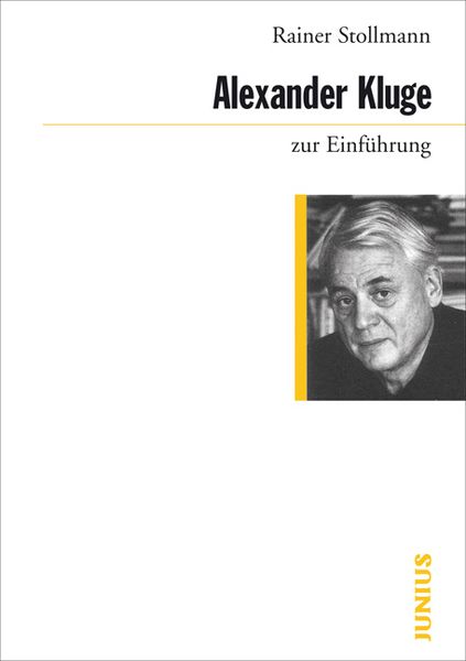 Produktbild: Alexander Kluge zur Einf&uuml;hrung