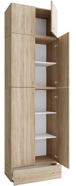 XXL Büroschrank Aktenschrank Schrank Lona 5fach AS