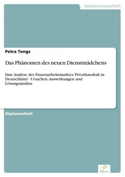 Produktbild: Das Ph&auml;nomen des neuen Dienstm&auml;dchens