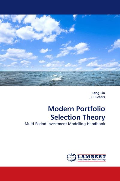 Produktbild: Modern Portfolio Selection Theory