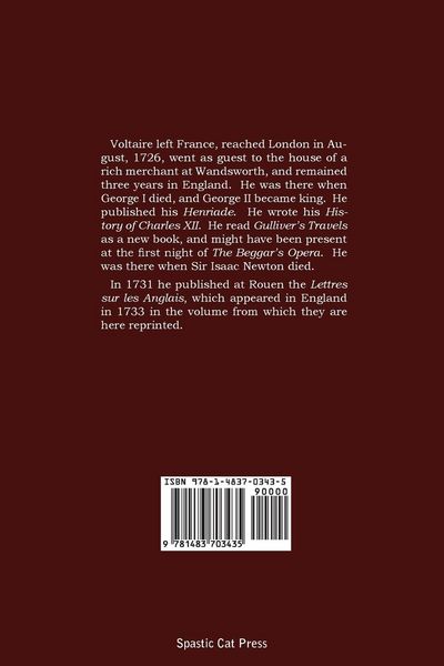 Produktbild: Letters on England