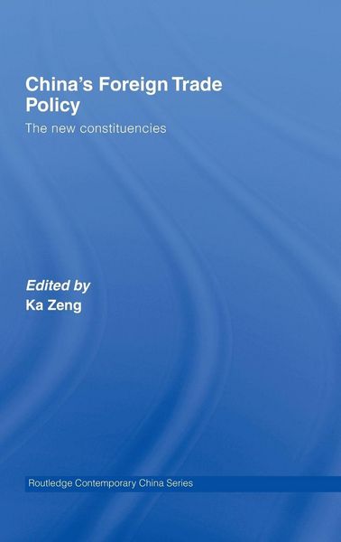 Produktbild: China's Foreign Trade Policy
