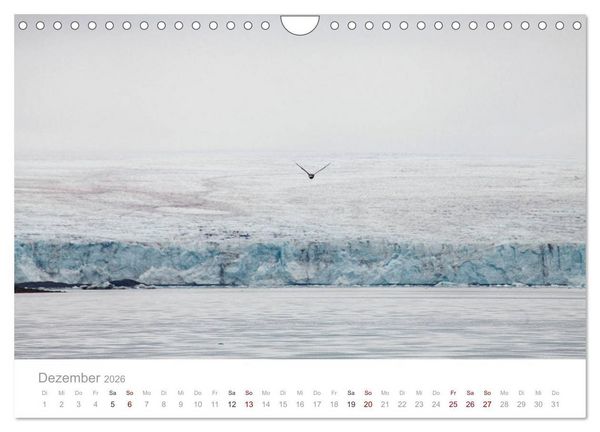 Produktbild: Spitzbergen - Wild.Rau.Ungez&auml;hmt. (Wandkalender 2026 DIN A4 quer), CALVENDO Monatskalender