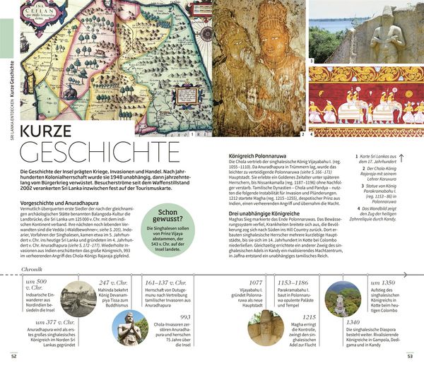 Produktbild: Vis-&agrave;-Vis Reisef&uuml;hrer Sri Lanka