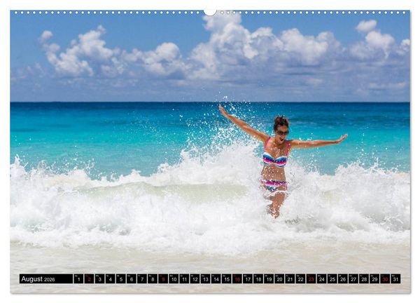 Produktbild: Seychellen. Sonneninseln - Mah&eacute;, La Digue, Praslin (Wandkalender 2026 DIN A2 quer), CALVENDO Monatskalender