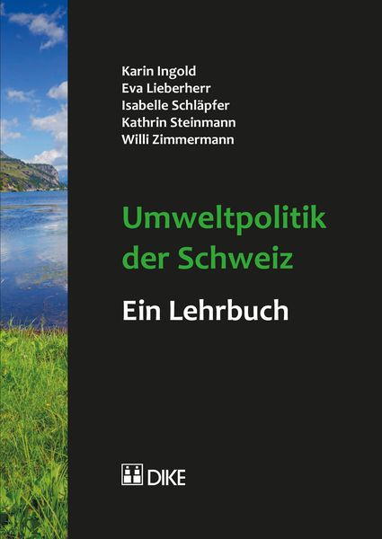 Produktbild: Umweltpolitik der Schweiz – ein Lehrbuch