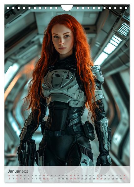 Produktbild: Cosplay Girls Extreme (Wandkalender 2026 DIN A4 hoch), CALVENDO Monatskalender