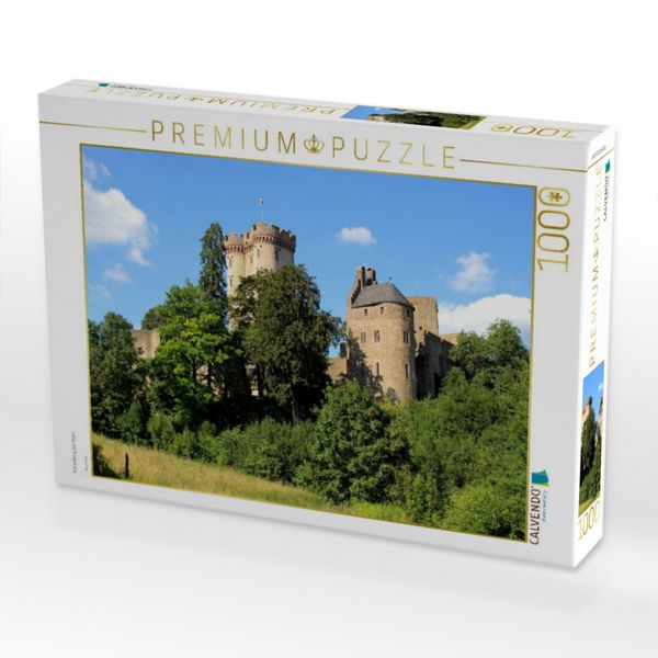 Produktbild: CALVENDO Puzzle Kasselburg bei Pelm | 1000 Teile Lege-Gr&ouml;&szlig;e 64x48cm Foto-Puzzle f&uuml;r gl&uuml;ckliche Stunden