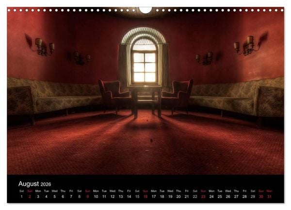 Produktbild: Lost Places - Beauty of decay (Wall Calendar 2026 DIN A3 landscape), CALVENDO 12 Month Wall Calendar