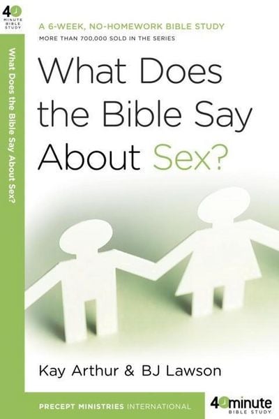 Produktbild: What Does the Bible Say About Sex?