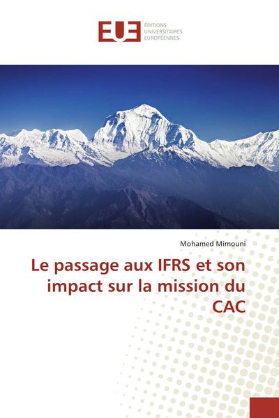 Produktbild: Le passage aux IFRS et son impact sur la mission du CAC